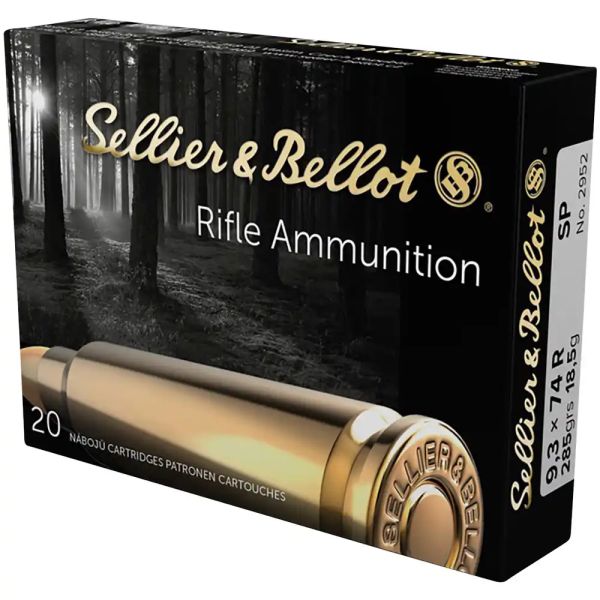 Sellier & Bellot 9,3x74 R Teilmantel 18,5g/285grs._1