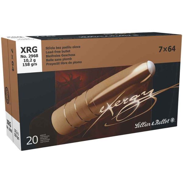 Sellier & Bellot 7x64 XRG 158 grs, 20 Schuss