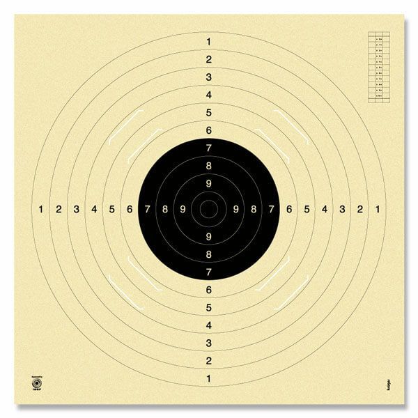 Krüger 3100 S Pistolen Scheibe 25/50m & Gewehr 100m; BDS Gewehr 100m (Z 5)