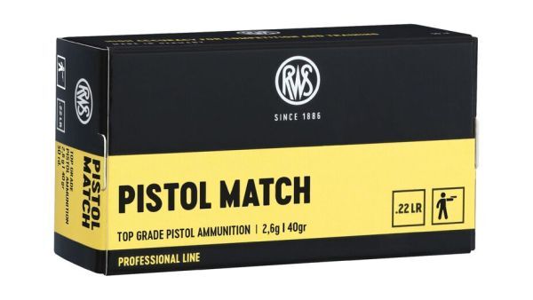 RWS .22lr Pistol Match
