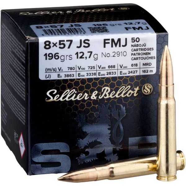 Sellier & Bellot 8x57 IS FMJ